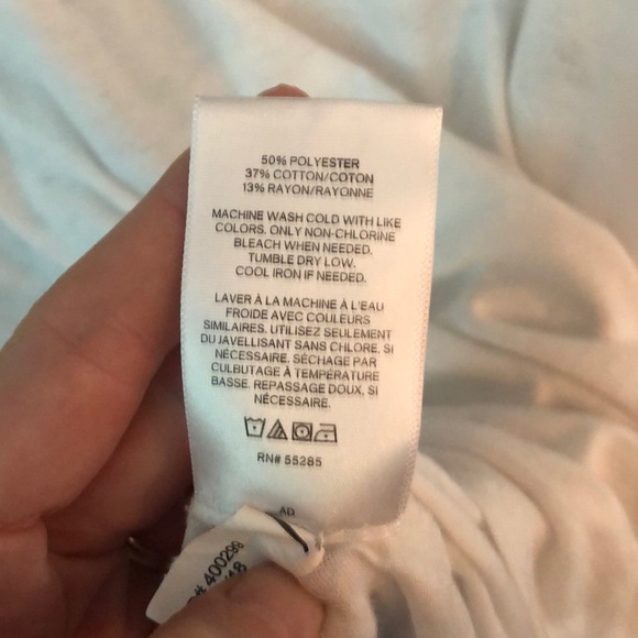 Express One Eleven varsity stripe dolman tee - Picture 4 of 4